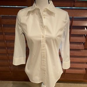 J. Crew white shirt